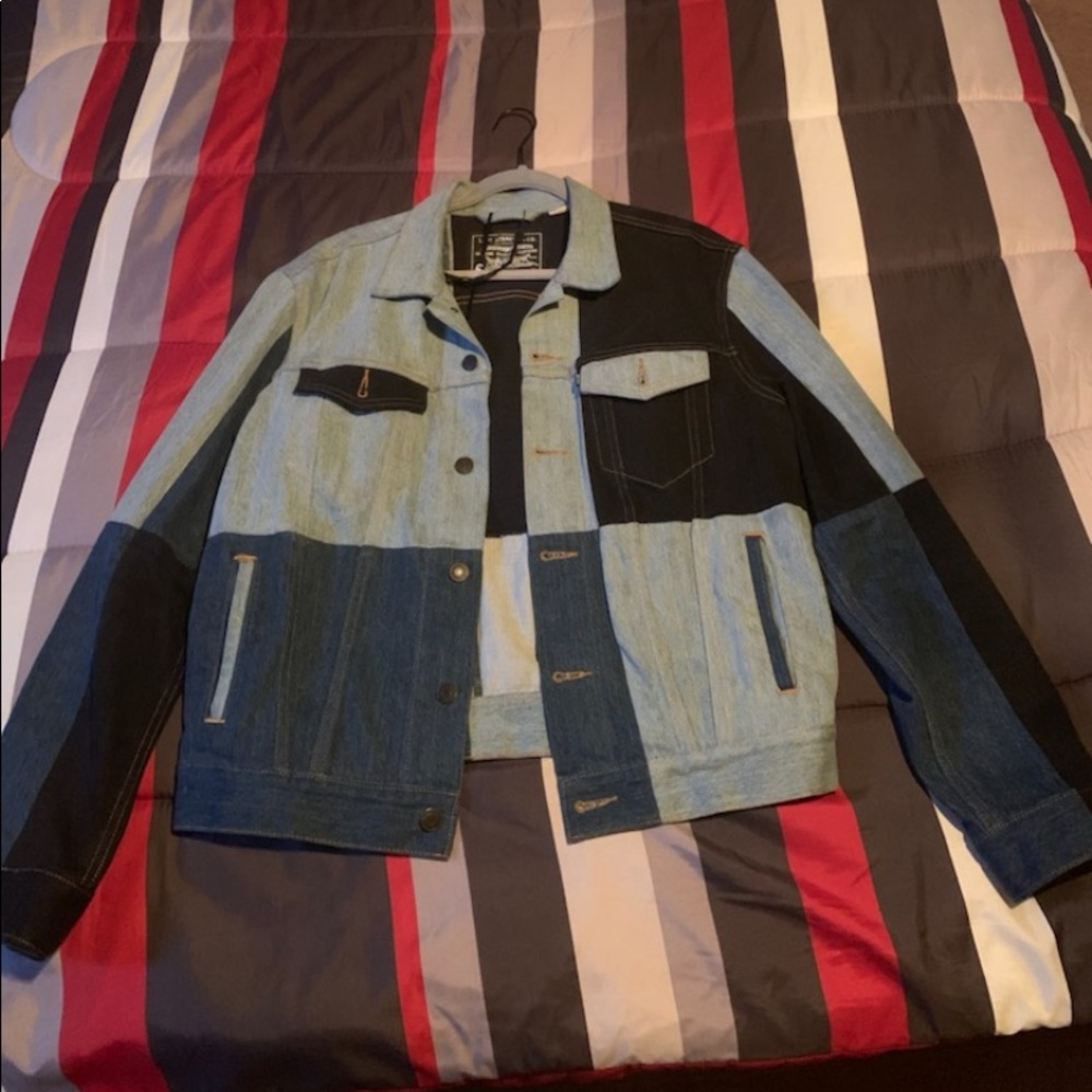 Gosha Rubchinskiy x Levis Patchwork Jean jacket